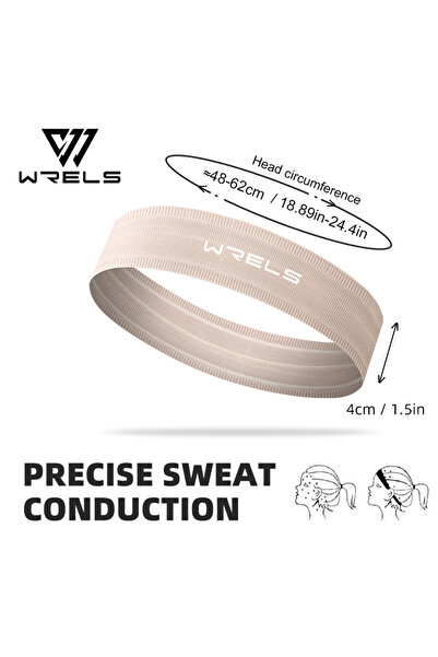 Choice3 pink Sports Headband Anti Slip Yoga Hair Band Quick Dry Running Sweat...