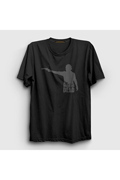Presmono Unisex Black Shot The Walking Dead T-shirt220590tt