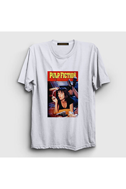 Presmono Unisex bela Mia Movie Pulp Fiction T-shirt 248718tt