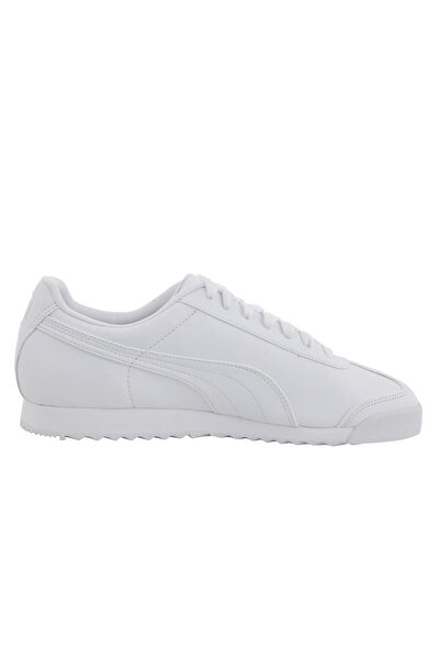 Puma Roma Basic 353572 21 Erkek Beyaz-Gri Spor Ayakkabı