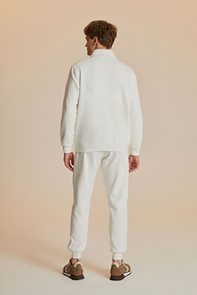 W Collection EKRU VİZON SWEATSHIRT