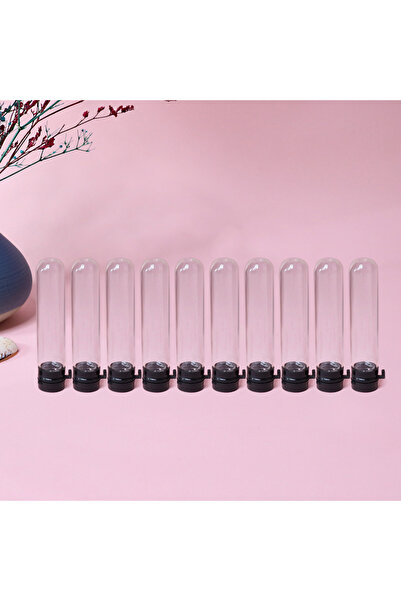 Choice Glass 10pcs 5ml Black lid 10PCS 2/3/5 ml Portable Disposable Sample Bo...