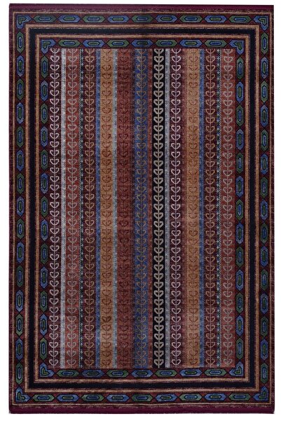 Naar Halı Gloria 5165a Bordo Modern Halı