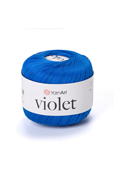 Yarnart Violet - Mercerized Lace Rope Indigo Blue-4915