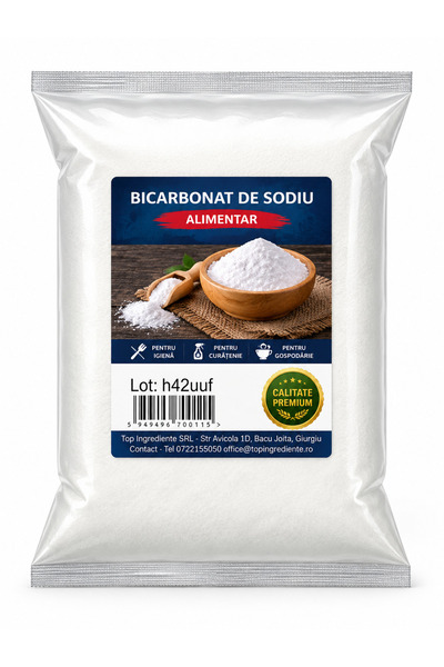 Top Ingrediente Bicarbonat De Sodiu Alimentar - 1KG