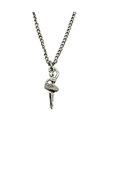 Herşey Nota Unisex Necklace with Rotating Ballerina Figure – an Icon of Elega...