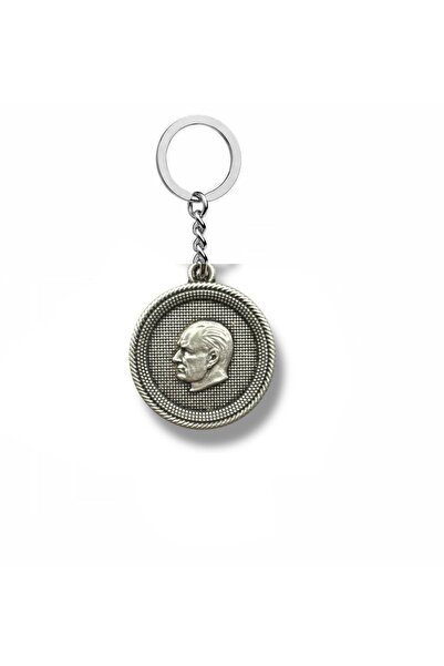 Herşey Nota Mustafa Kemal Atatürk Medal Figured Metal Keychain – Meaningful A...