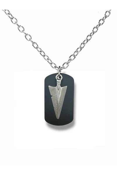 Herşey Nota Spearhead Valor – Unisex Imprint Necklace with Spearhead Figure (...