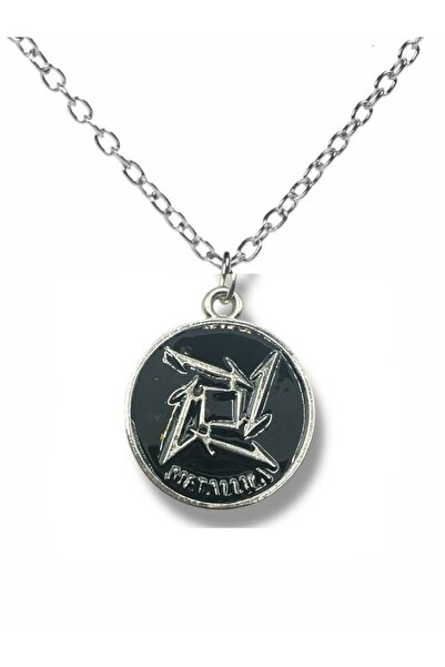 Herşey Nota Black Metallica Unisex Necklace – Rock and Metal Style Jewelry - ...