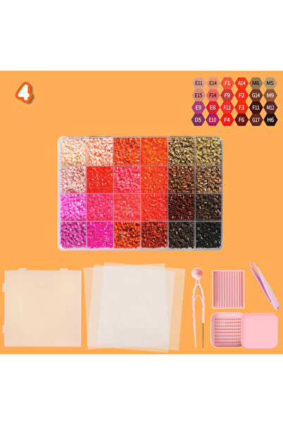 Choice P-1008 24 Colors 12000pcs Perler Beads Set Making Kit 2.6mm Hama Beads...