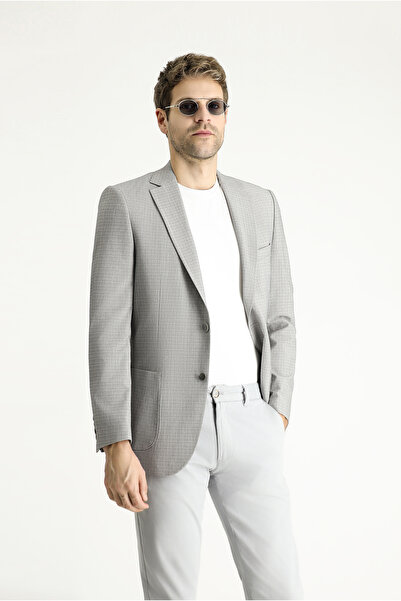 Kiğılı 6 Drop Regular Fit Standard Cut Patterned Sports Jacket