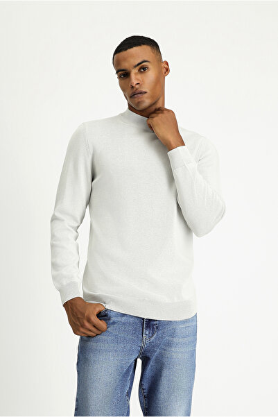 Kiğılı Half Turtleneck Regular Fit Cotton Sweater