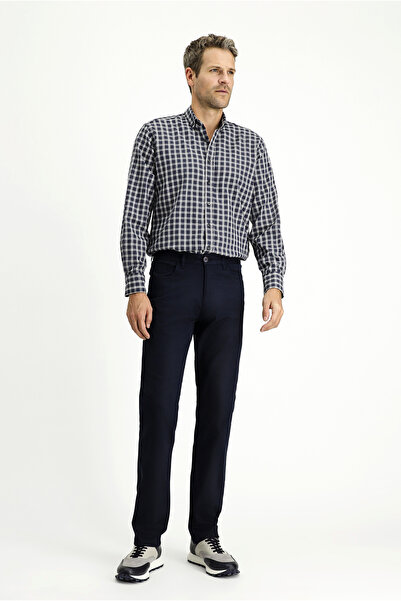 Kiğılı Regular Fit Standard Cut Lycra Canvas / Chino Trousers