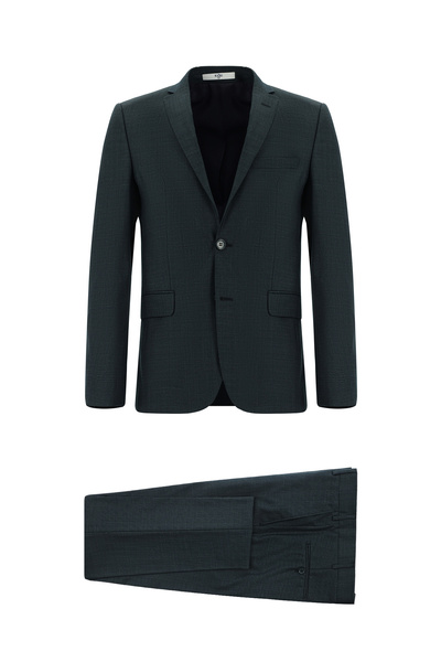 Kiğılı 7 Drop Super Slim Fit Costum cu model, croială extra-îngustă