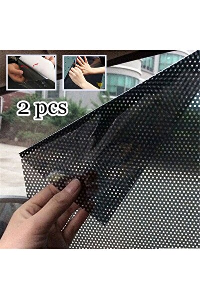 Choice 2 piece 2 Pcs Sun Block Film Anti-UV Car Static Sunshade Stickers Wind...