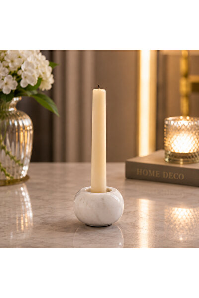 Dania Deco Marble Candle Holder for Single Candle