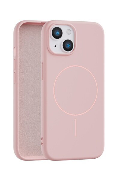 Vissona iPhone 13 Uyumlu İçi Kadife Magsafe Wireless Şarj Özellikli Telefon K...