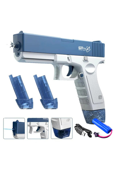 choice2 blue A Electric Water Spray Toy Bursts Children High-pressure Strong ...