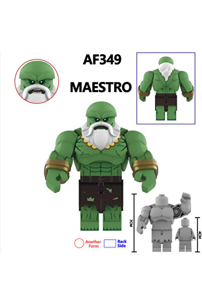 Choice4 AF349 2025 New AF345 Hot Movie Hulk Hero Character Building Blocks To...
