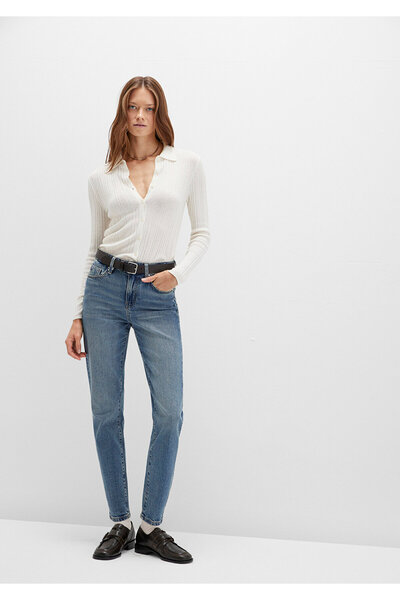 Mavi Cindy Classic Denim Gölgeli Indigo Mavisi Jean Pantolon 100277-90498