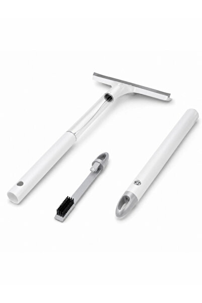 Hombak Double-Sided Spray Glass Cleaning Tool 2-in-1 Microfiber Glass Wiper