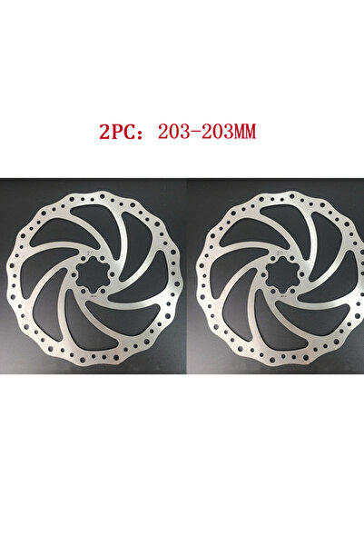 Choice 2PC 203mm Zoom MTB Disc Brake Rotor 140/160/180/203MM Mountain Bike St...