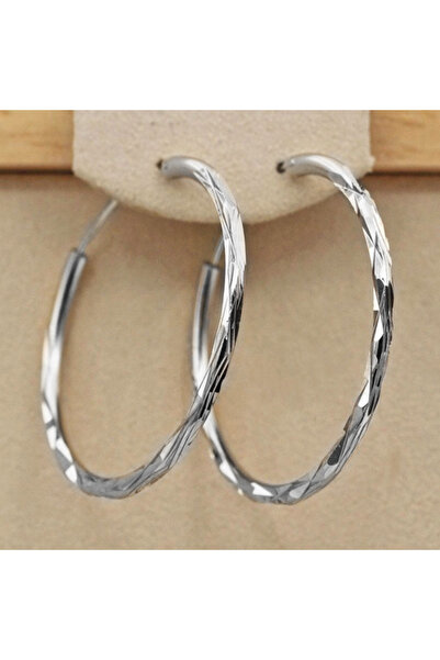 Choice E2061 Huitan Classic Simple Hoop Earring for Women Gold Color Geometri...