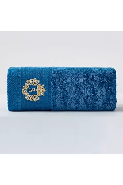 Choice7 70x140cm blue Cotton Bath Towels for the Bathroom - Two Sizes, Suitab...