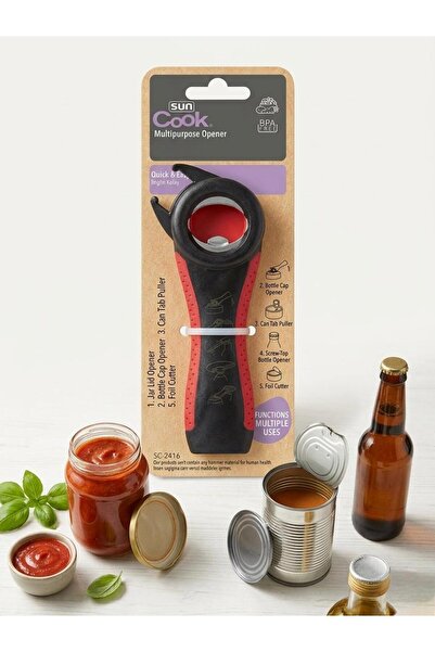 cook&kitchen Ανοιχτήρι 5 λειτουργιών Sun Cook