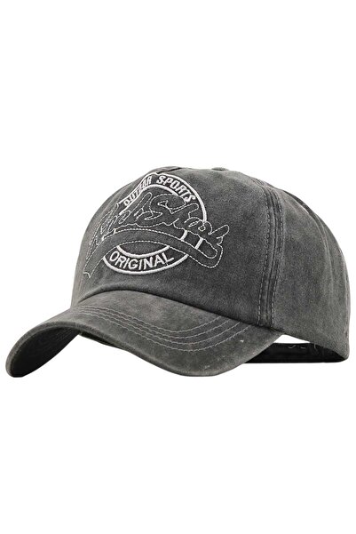 Uniquetrenders Unisex Vintage Rock Shark Κεντημένο Ρυθμιζόμενο Καπέλο Μπέιζμπολ