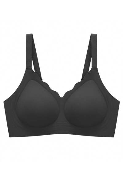 Cottonhill Αόρατο Σουτιέν - Λείο |   Μαύρο γυναικείο σουτιέν χωρίς ραφές με ρ...
