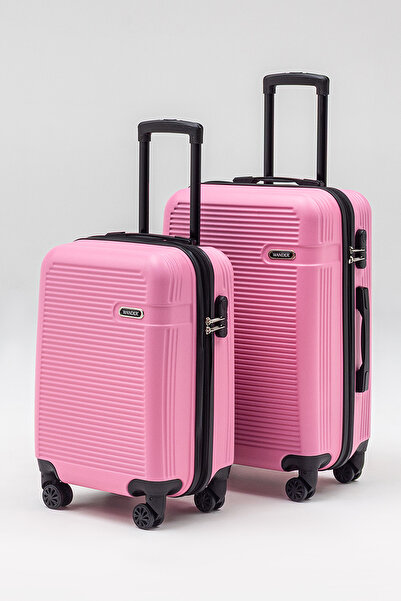 Wander 3000 2-Piece Suitcase Set Middle Cabinet Size Suitcase 360° Rotating Wheel
