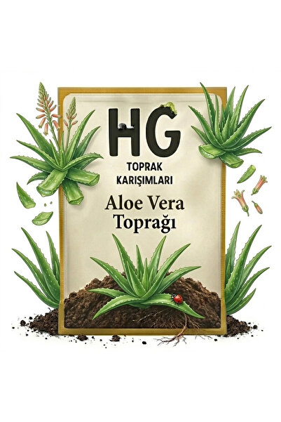 Hastürk Gübre HG Aloe Vera toprağı 5 Lt