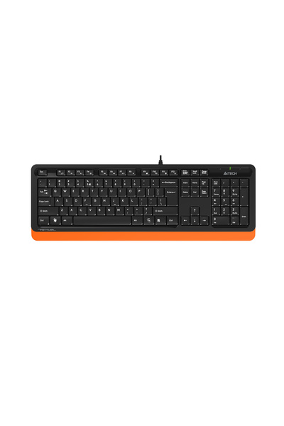 A4 Tech Fk10 Q Usb Fsytyler Turuncu Tr Fn-Mmedya Klavye
