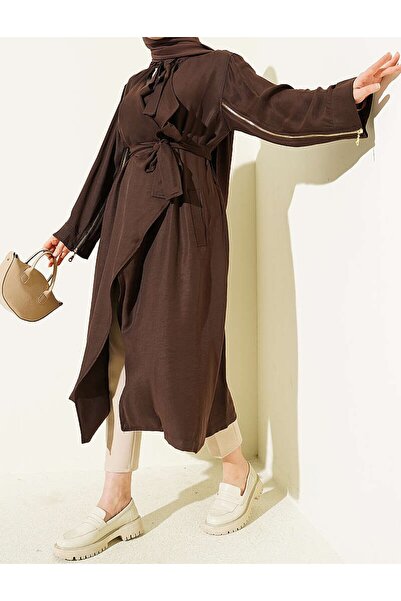 Lavanta Tekstil Καμπαρντίνα Tensel με φερμουάρ στα μανίκια