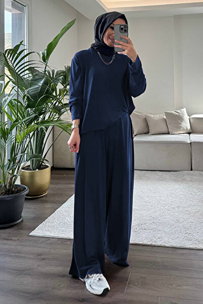 My City 5712 - Stylish Comfortable Soft Textured Women's Blouse Pants Set