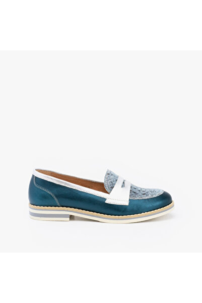 UrbanShoes Pantofi dama casual din piele naturala - 031 verde sidefat box