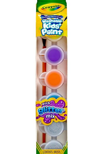 Crayola Washable Glitter Paint Set