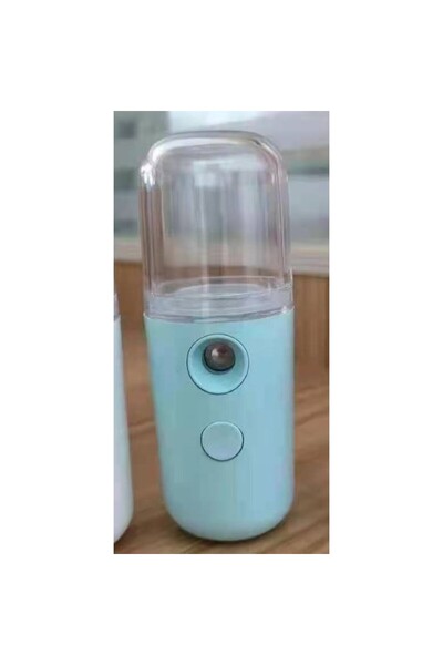 Cyrax Spray hidratant facial cu nanotehnologie, albastru, 10cm