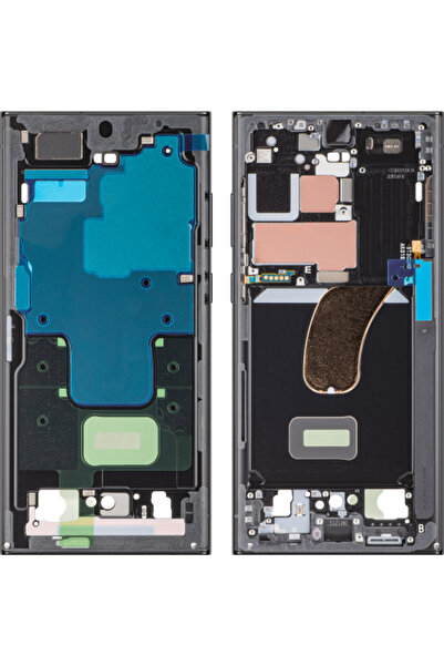 Samsung Carcasa Mijloc Galaxy S23 Ultra S918, Negru (Graphite), Service Pack ...