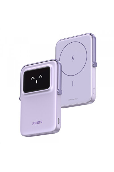 Ugreen Baterie Externa Wireless PB571 Uno, 5000mAh, 20W, PD + FQI, 1 x QI - 1...
