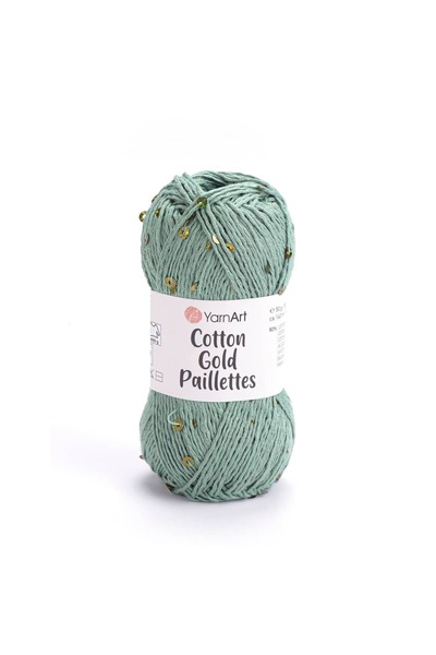 Yarnart Cotton Gold Paillettes 50gr 140mt El Örgü Ipliği