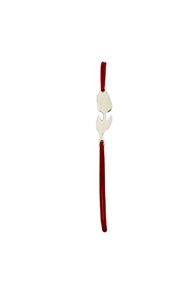 OEM Martisor traditional Bratara bijuterie, Cu finisaj cu finisaj argintiu, F...