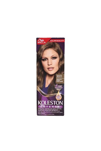 Koleston كريم صبغة الشعر 307/1 أشقر رمادي متوسط