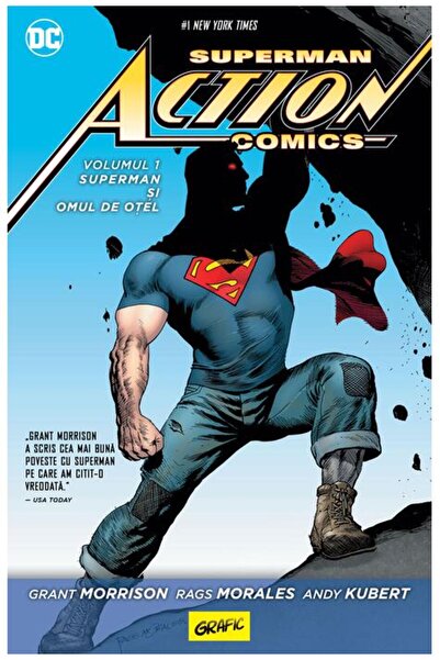 Grafic Superman Action Comics #1: Superman și omul de oțel