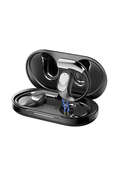 IBESPHERE Căști Wireless Open-Ear, Bluetooth 5.4, Autonomie Extinsa, Design E...