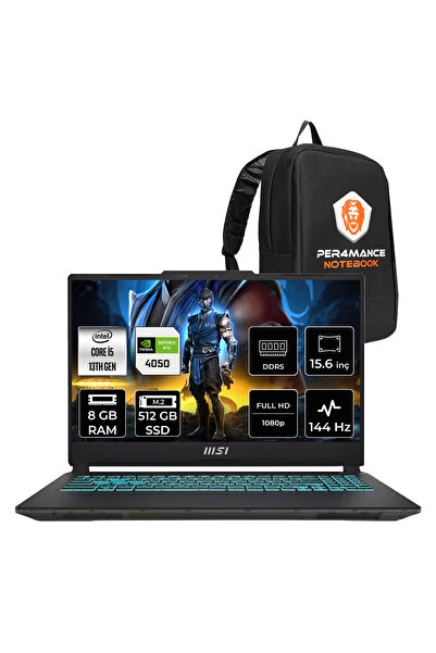 MSI CYBORG 15 A13VE i5 13420H 8GB 512GB SSD RTX4050/6GB 15.6" FHD 144Hz FDOS ...