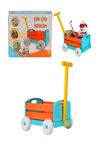 Banadabak Çek Çek Araba Urt046-001 Turuncu 3+ (1 Adet Fiyatıdır)