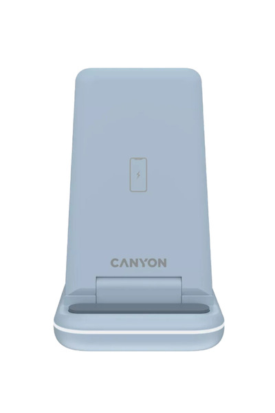 CANYON Incarcator Wireless WS-304 3in1, 15W (Albastru)