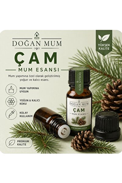 DOĞAN MUM Mum esansı çam kokusu premium çam esans